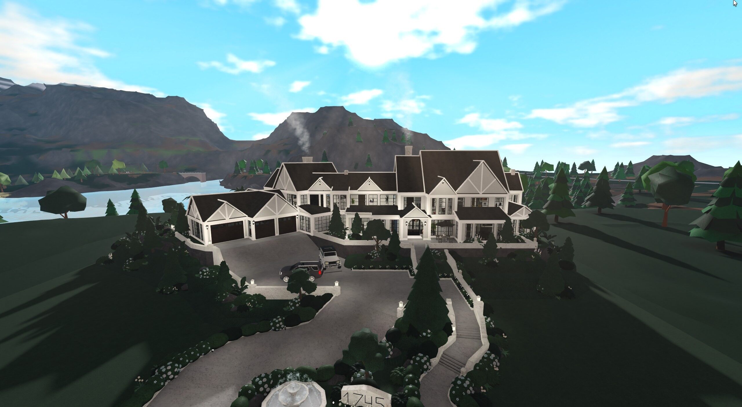 Blackridge Manor, a Welcome to Bloxburg mansions build