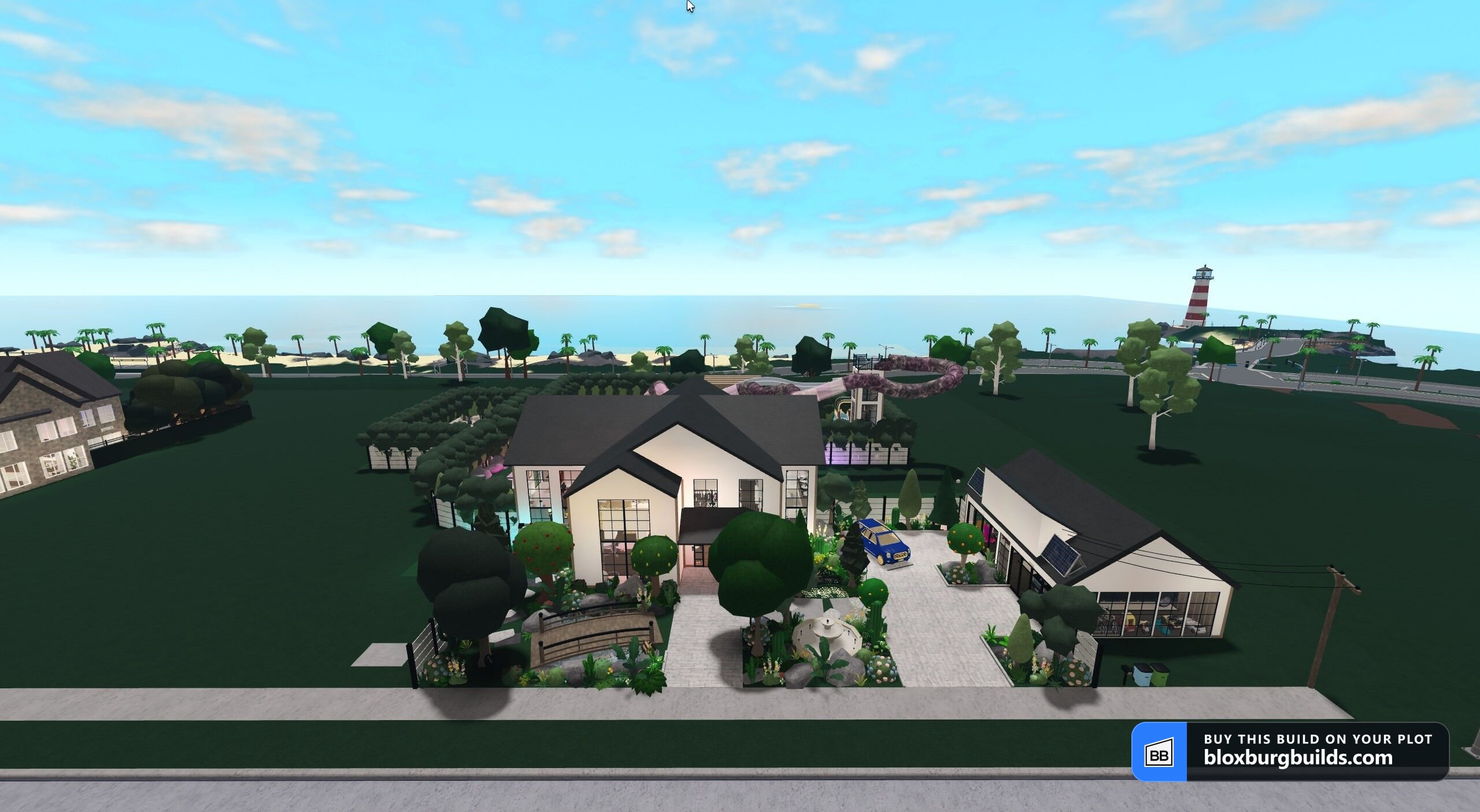 Bloxburg house - Cascade Grove House, view 1