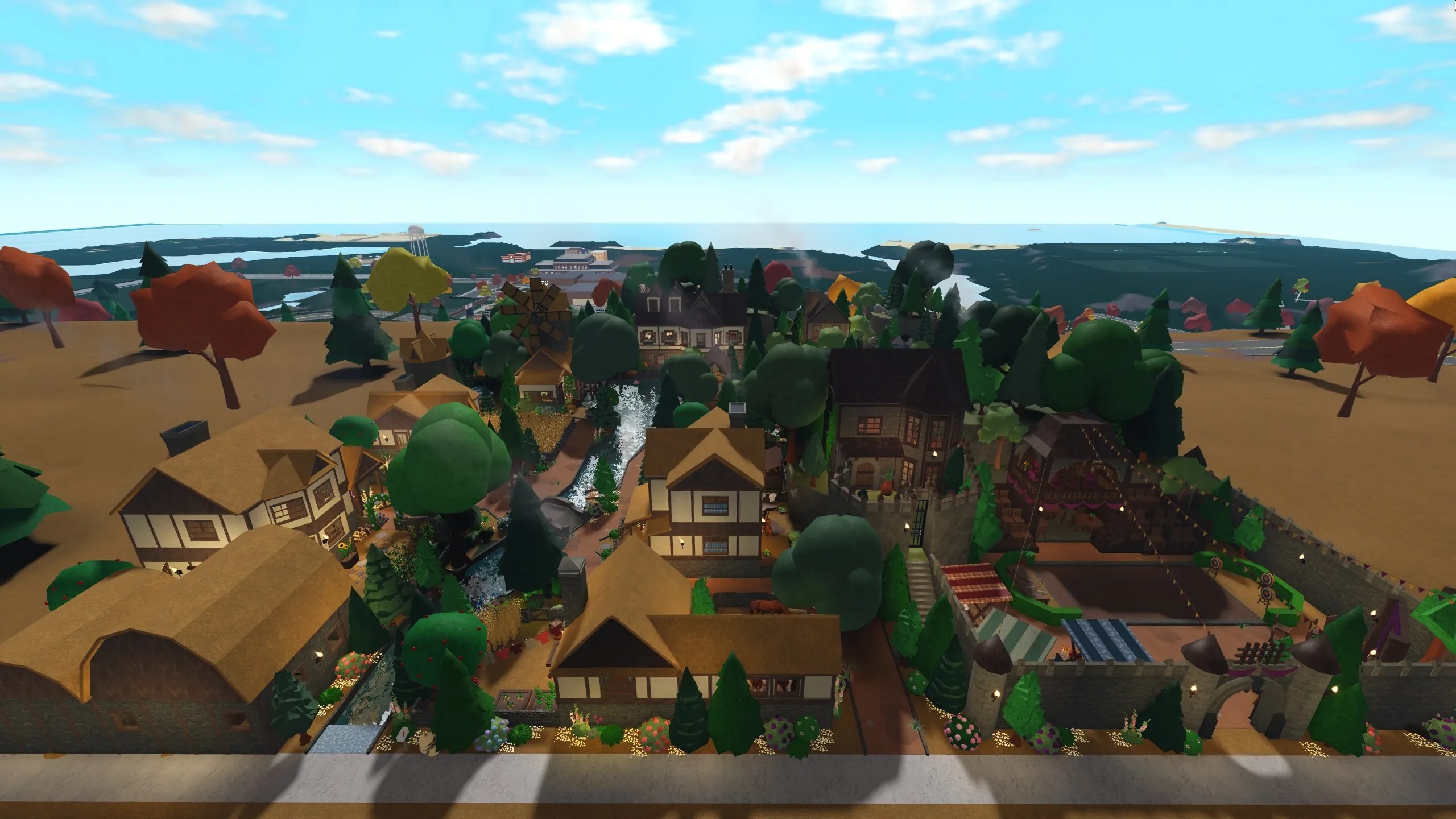 Elmyra Village, a Welcome to Bloxburg mega builds build