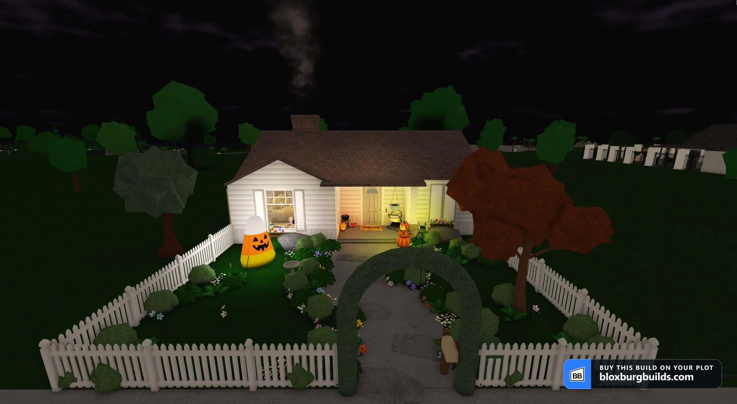Bloxburg house - Hearthwick House, view 1