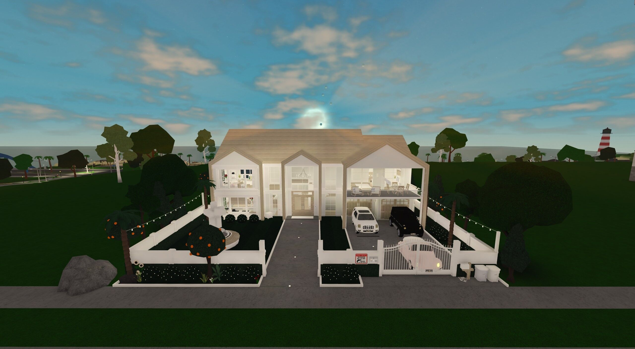 Ivory Palms Villa, a Welcome to Bloxburg homes build