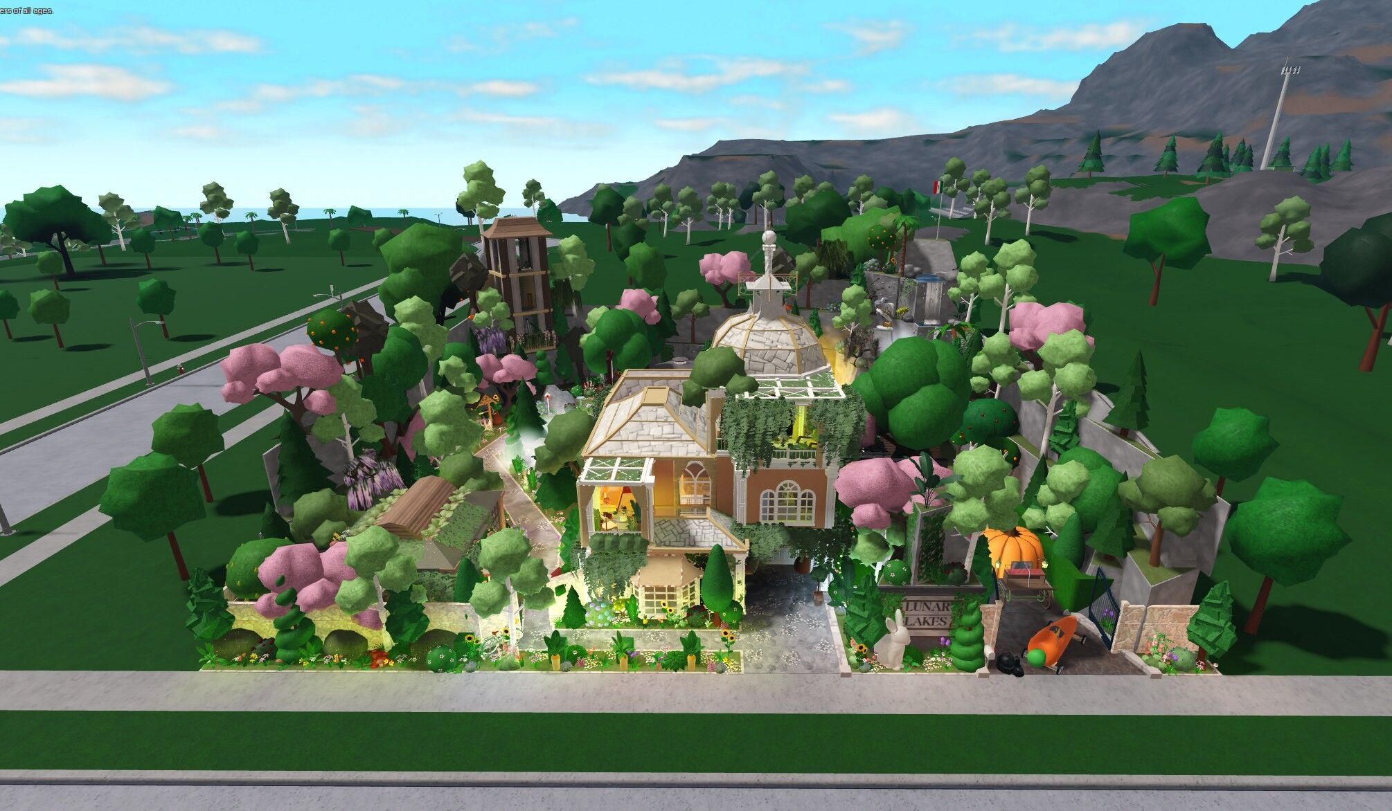 Lunar Lakes Cottage, a Welcome to Bloxburg homes build