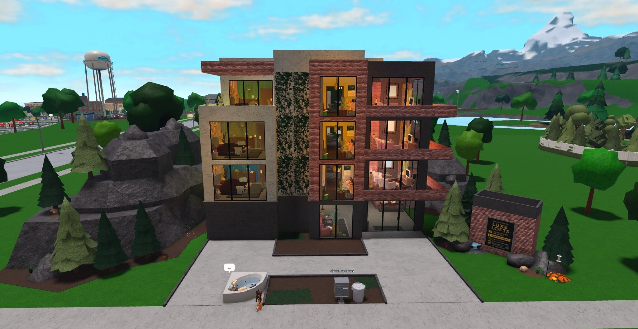 Luxe Lofts, a Welcome to Bloxburg other build