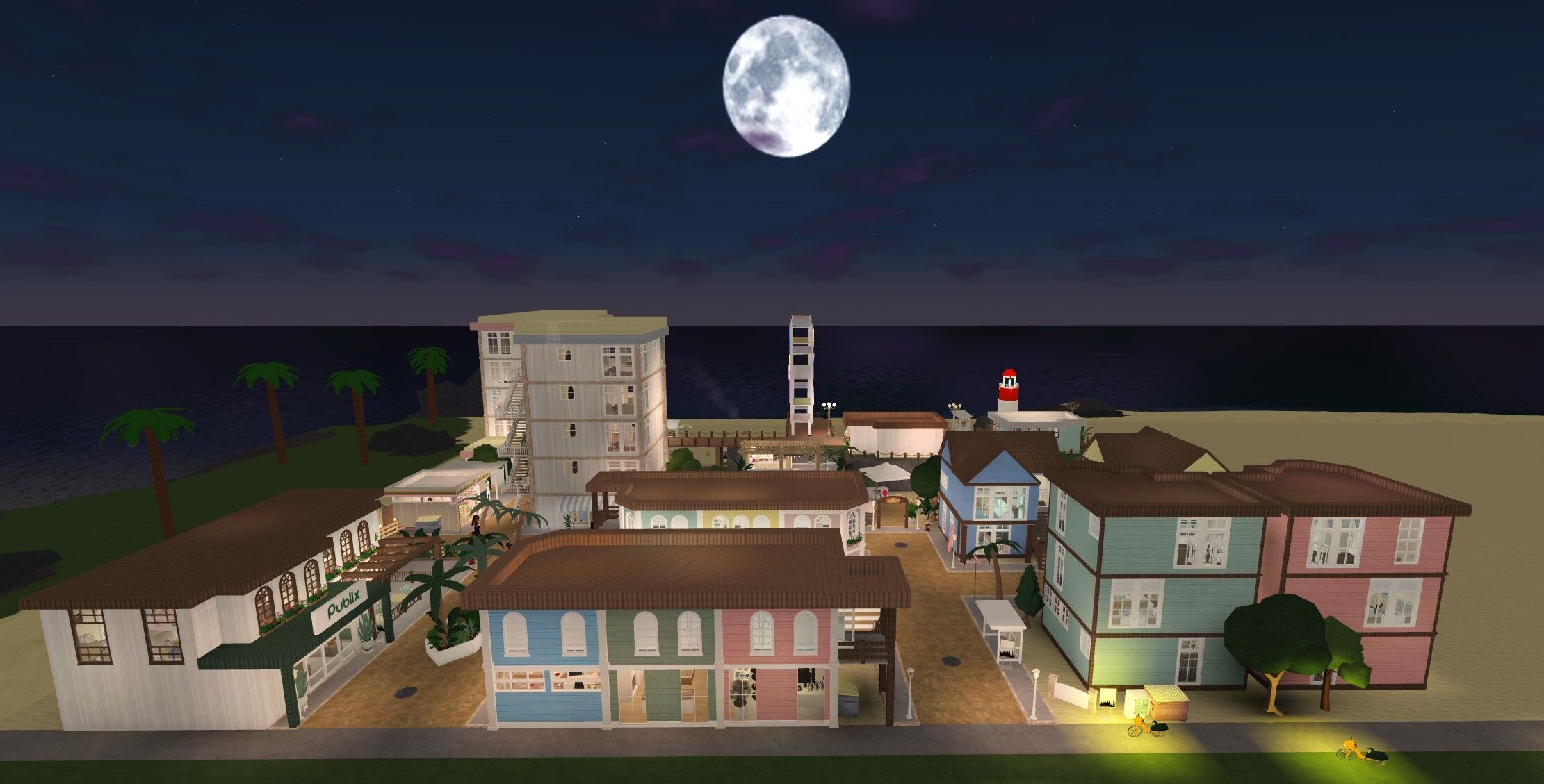 🏖️ Massive Beachfront Coastal Town & Resort, a Welcome to Bloxburg mega builds build