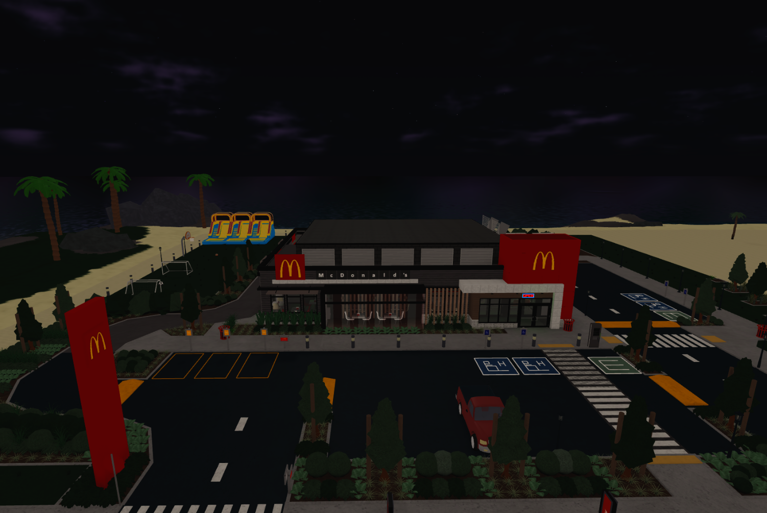 McDonald’s Restaurant, a Welcome to Bloxburg businesses build