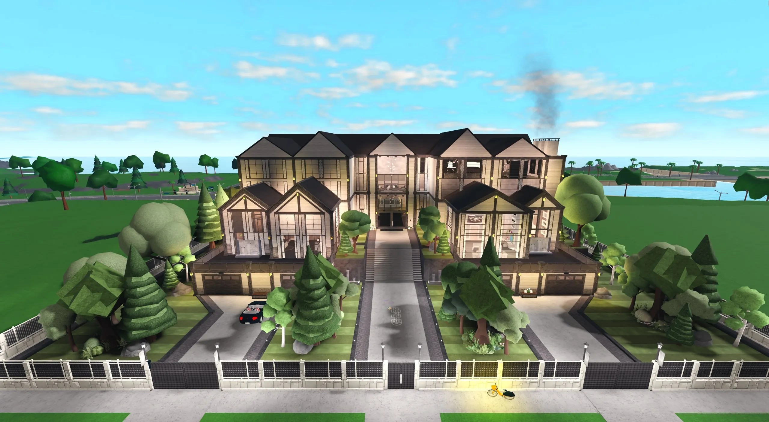 Ravenscourt Grand Mansion, a Welcome to Bloxburg mansions build