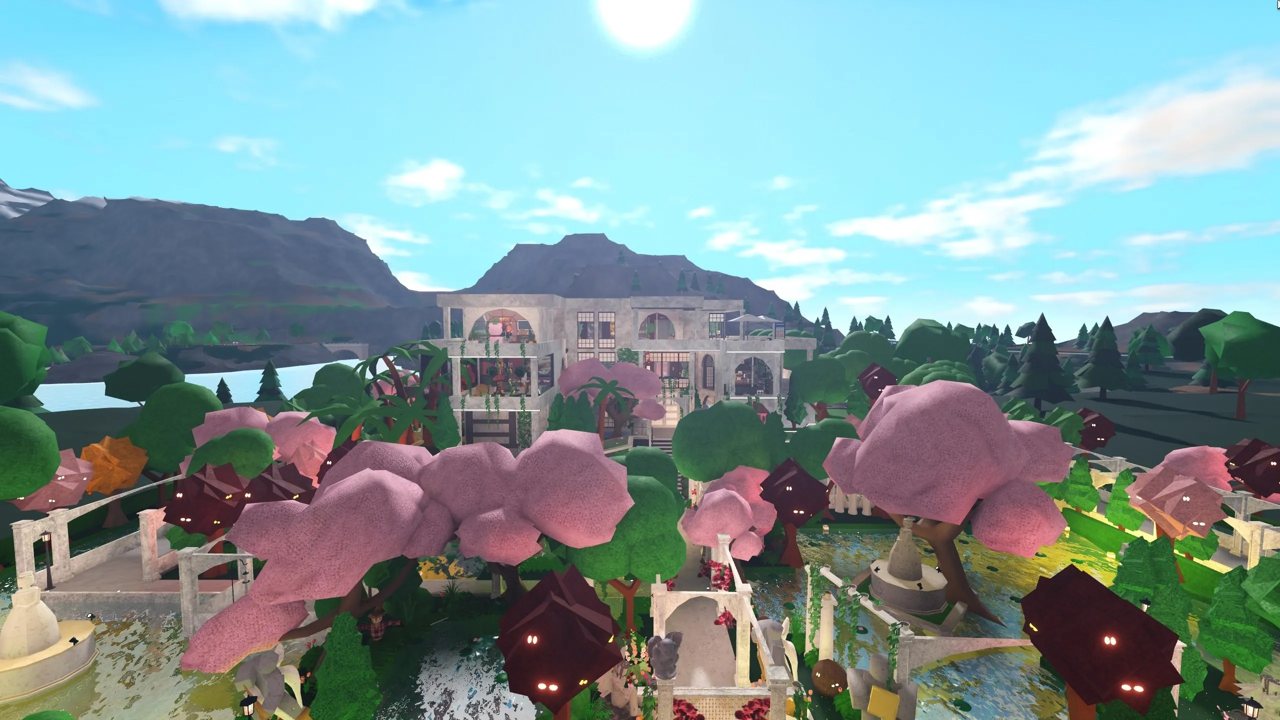 Sakura Gardens Estate, a Welcome to Bloxburg estates build