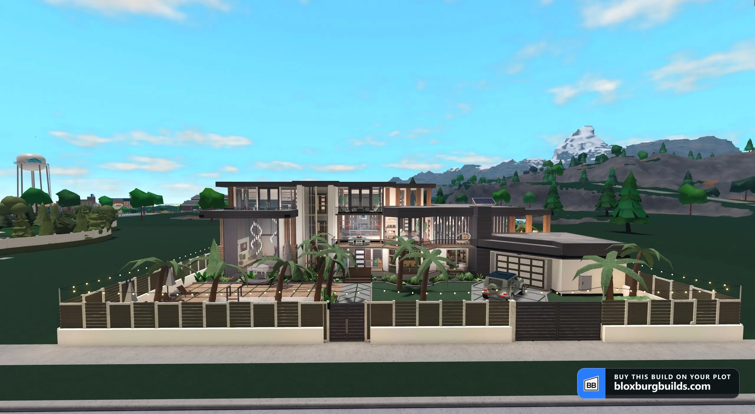 Bloxburg house - Solara House, view 1