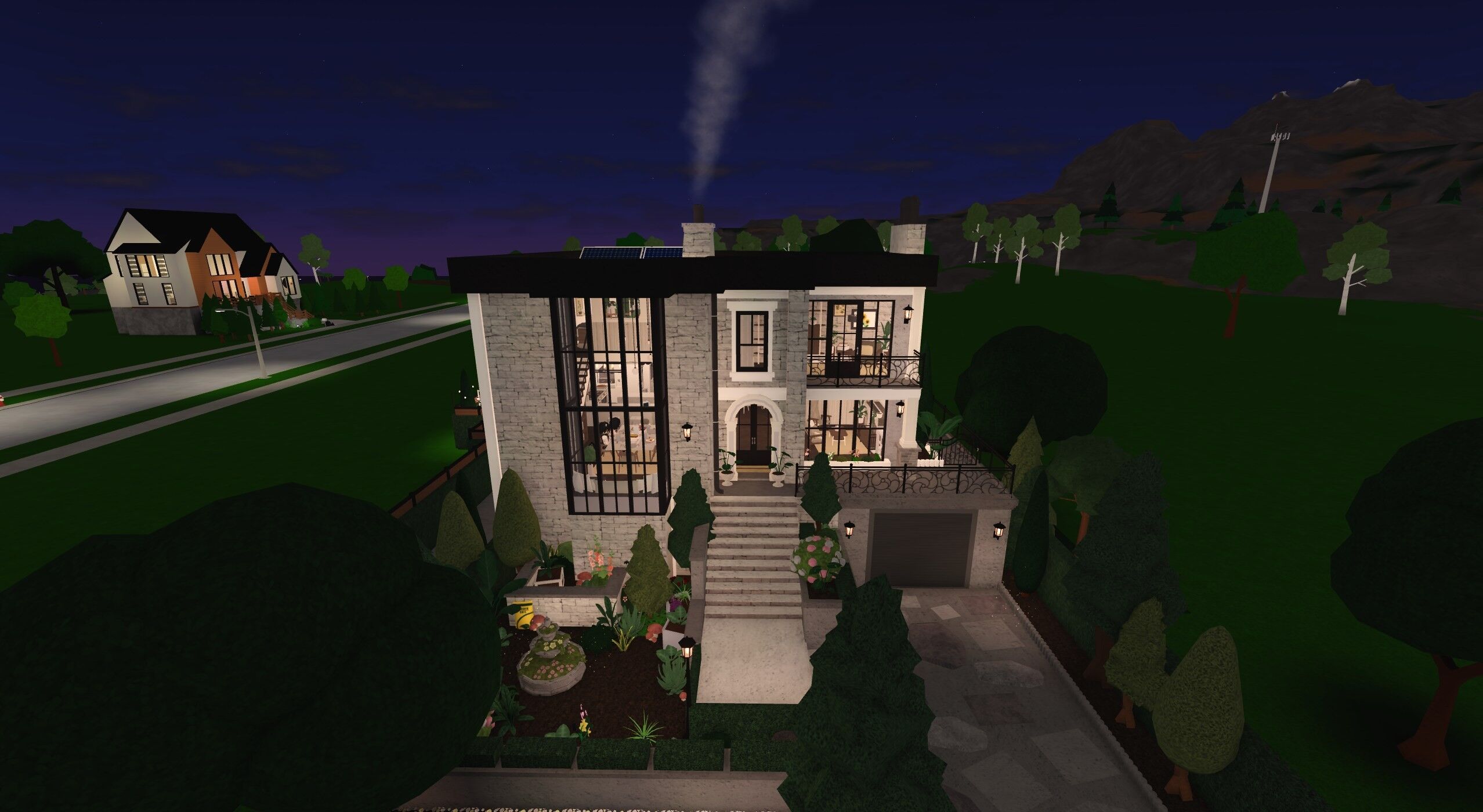 Stoneglass House, a Welcome to Bloxburg homes build