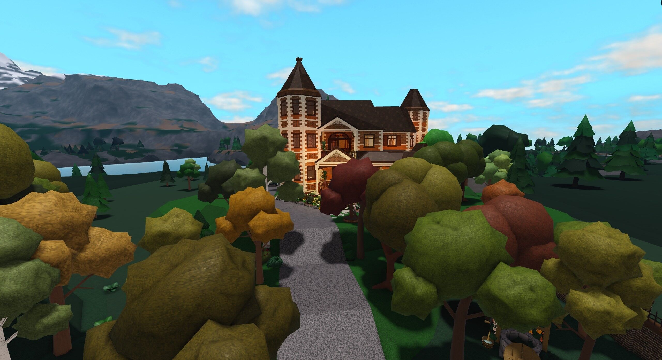 Twin Turret Estate, a Welcome to Bloxburg estates build