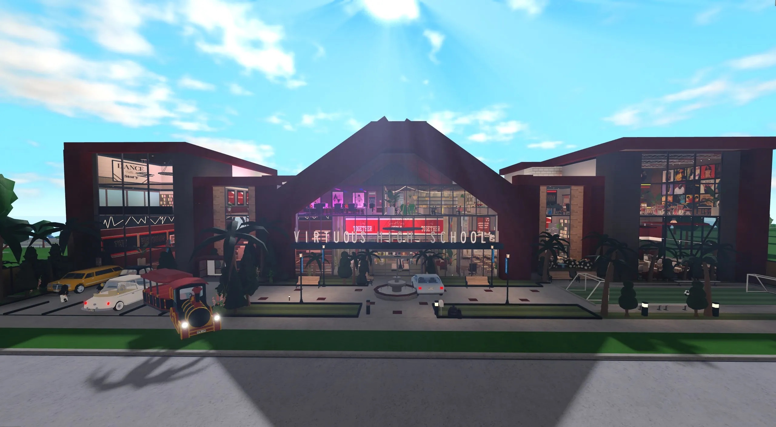 Virtuous High School, a Welcome to Bloxburg other build