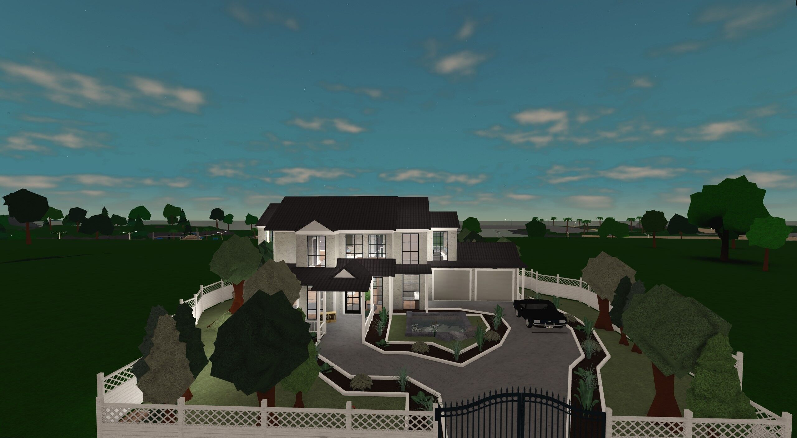 Whitebrick House, a Welcome to Bloxburg homes build