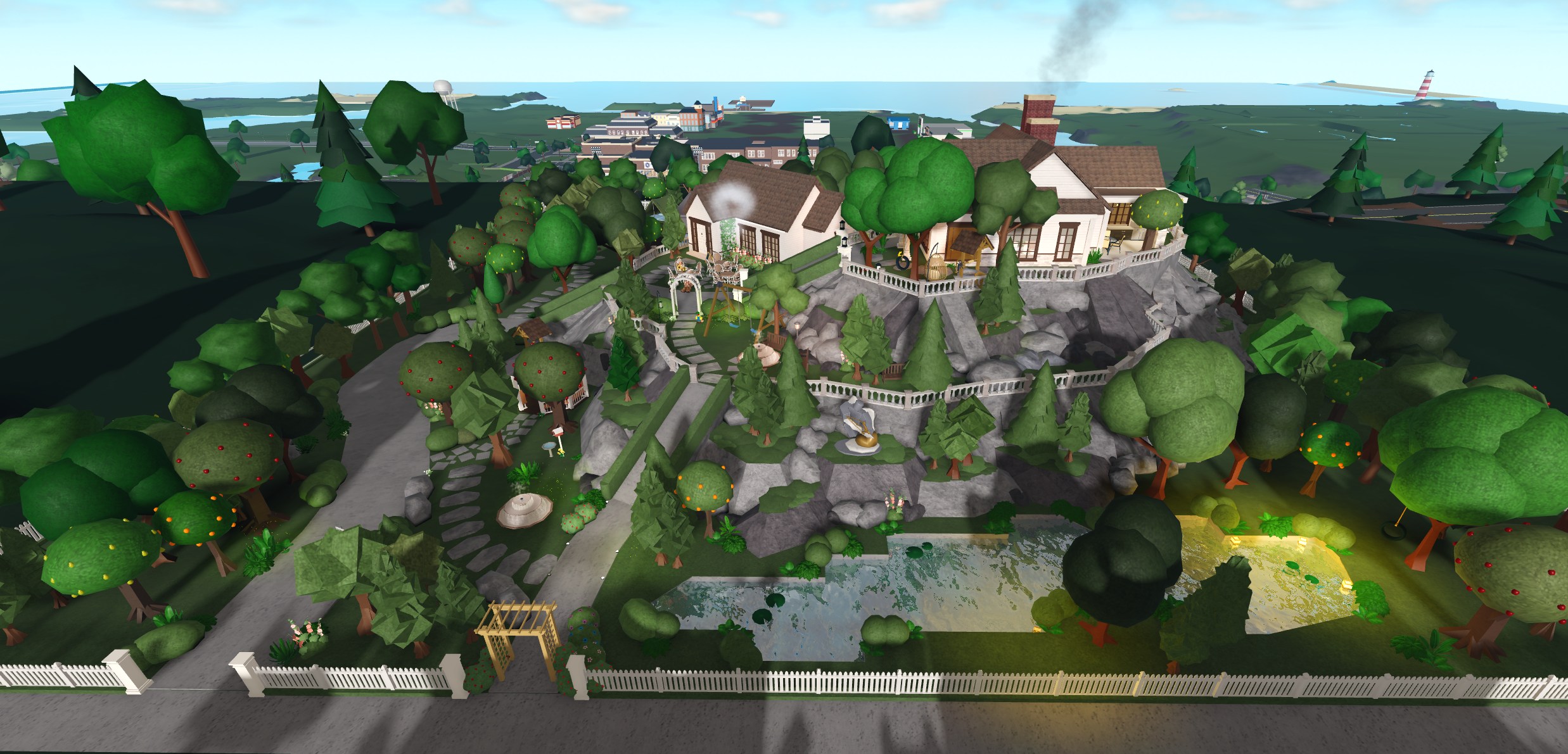Emerald Vista Estate, a Welcome to Bloxburg estates build