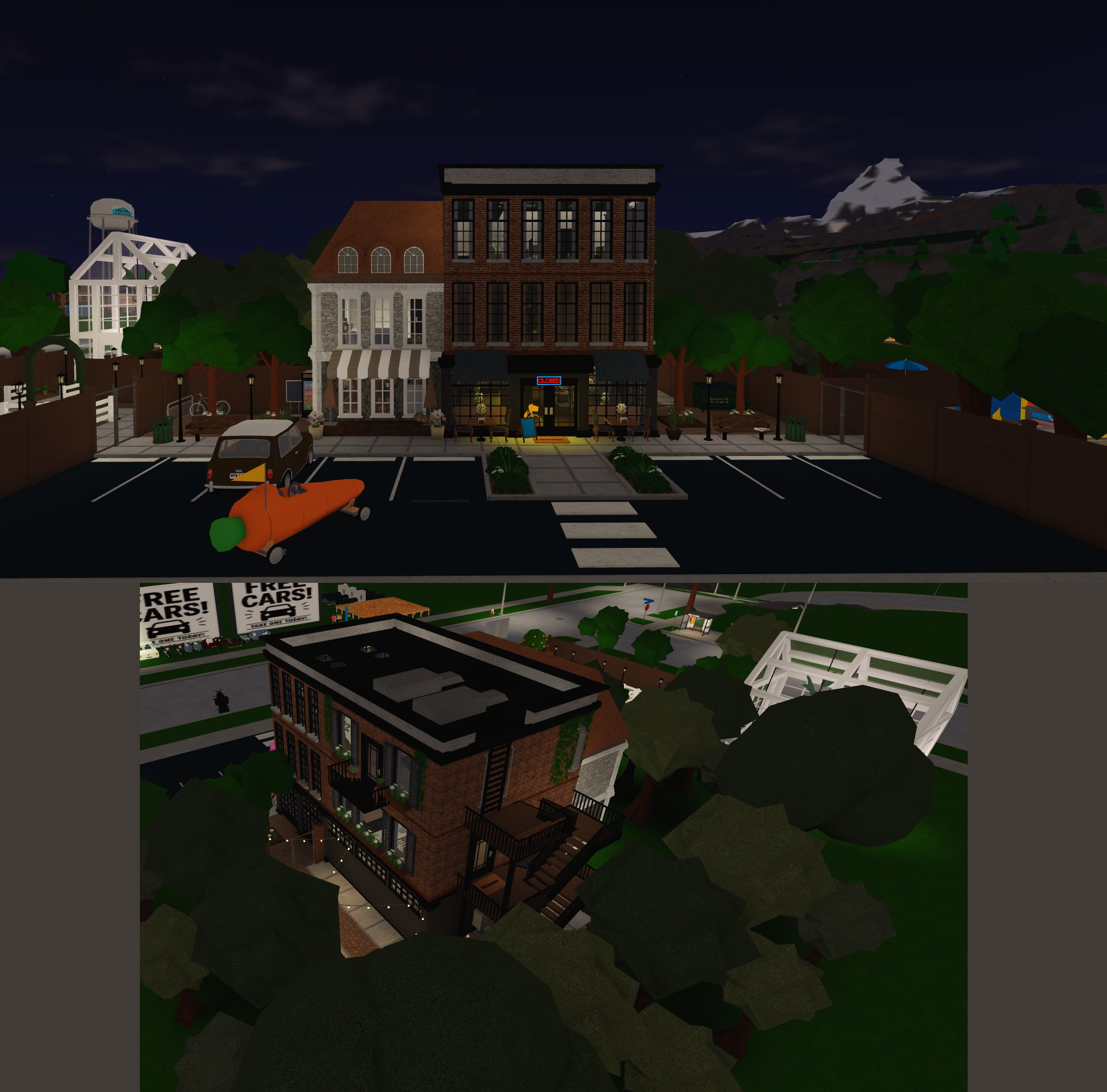 Maple Square Café, a Welcome to Bloxburg businesses build