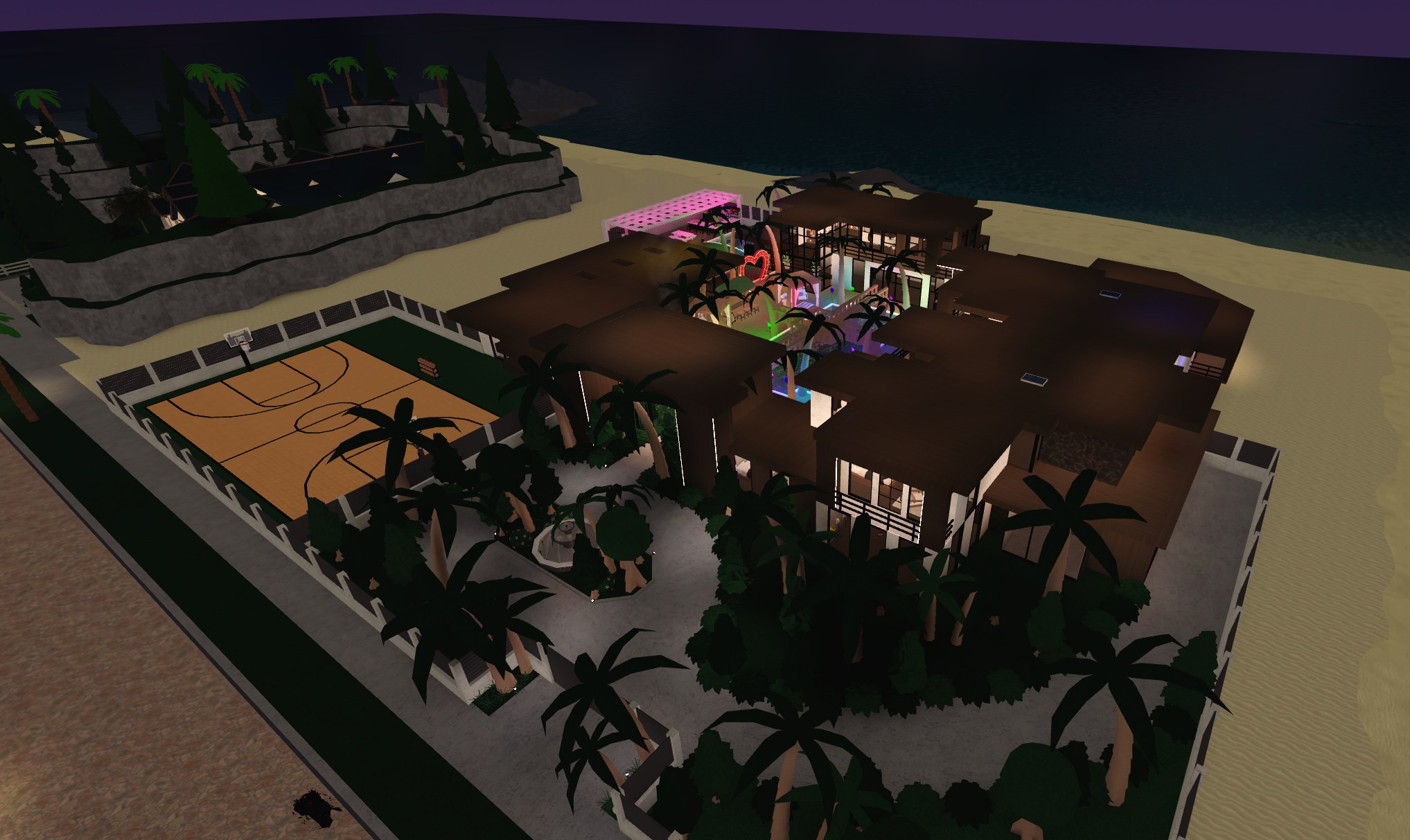 Solstice Shores, a Welcome to Bloxburg resorts build